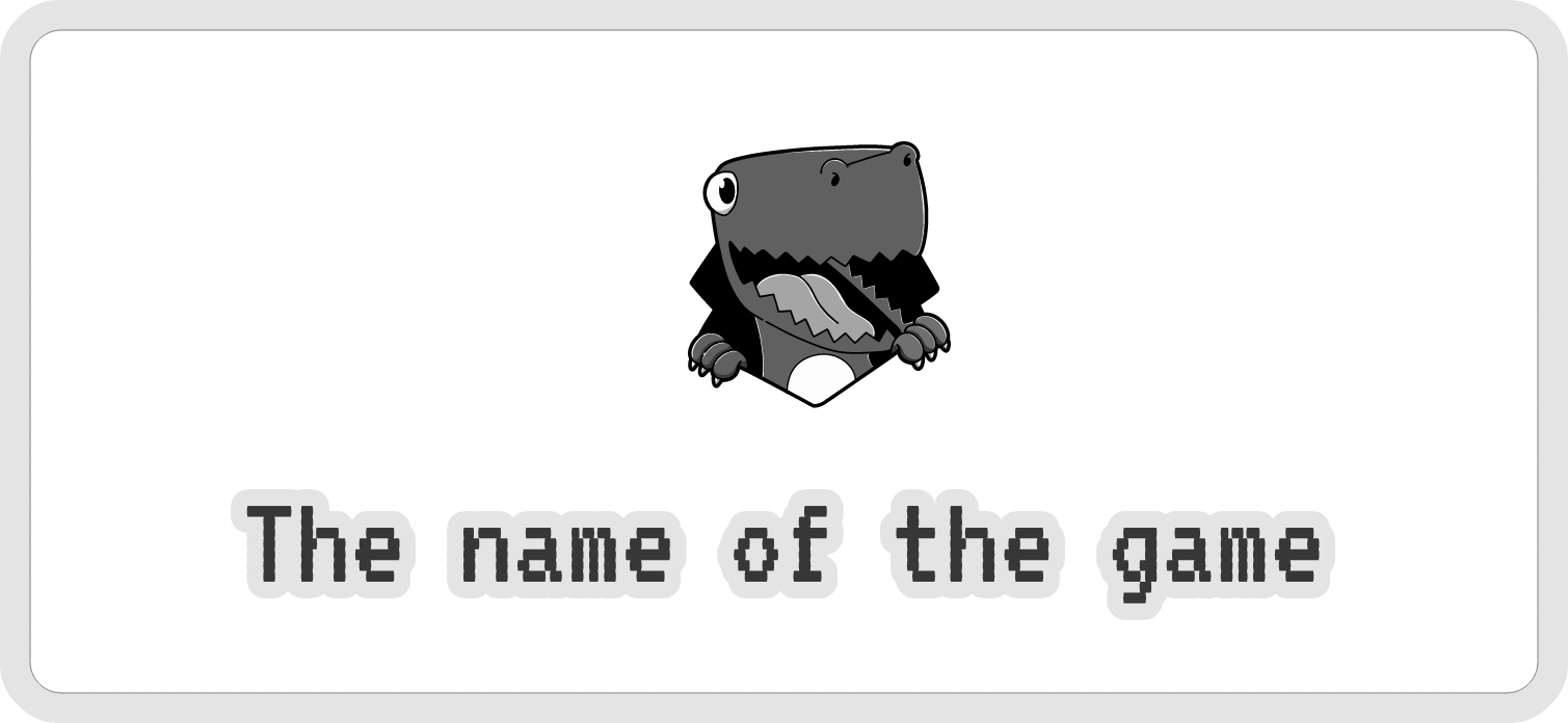 Name of Google Chrome dinosaur cactus game - Arqade